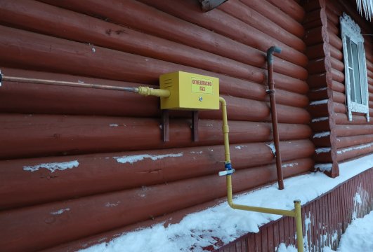 В деревне Кырласово Архангельской области к сетевому газу подключен первый потребитель