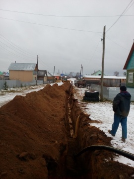 Компания «Газпром газораспределение Архангельск» начала строительство распределительного газопровода в д.Сафроновка